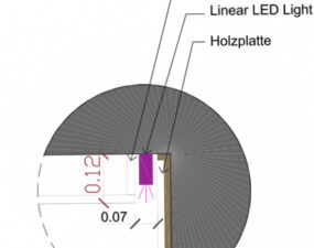 Linear system – Lobby - Französische Straße