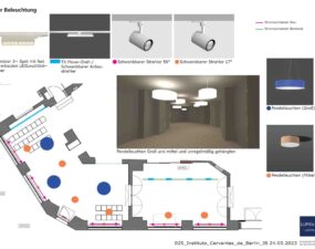 Lighting Concept - Spanish Institute